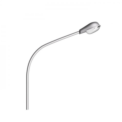 Консольный однорожковый радиусный кронштейн 1.К1-1,0-0,5-30/-Ф1 1000х48х48х500 мм в Сахалине

