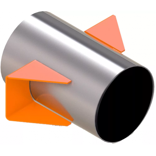 Опора вертикальных трубопроводов 133-ВП-А2 133х4х150х250 мм ОСТ 36-146-88 в Сахалине

