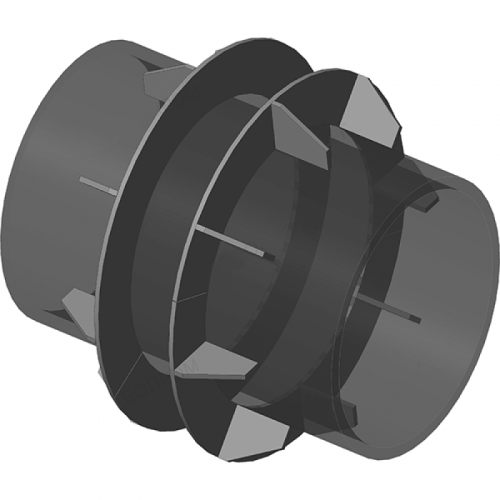 Опора неподвижная щитовая для тепловых сетей ТС-666.00.00 1420х300 мм Серия 5.903-13 выпуск 7-95 411 кг