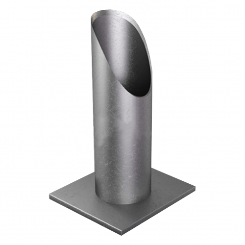 Опора неподвижная трубчатая с круто изогнутыми отводами для тепловых сетей исп. А1 Ст20 57х100 мм ОСТ 36-146-88 1,2 кг