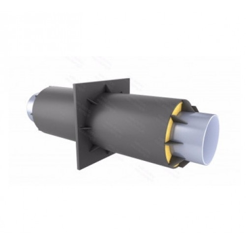 Опора неподвижная щитовая для труб в ППМ изоляции для тепловых сетей 108х309 мм ГОСТ 56227-2014